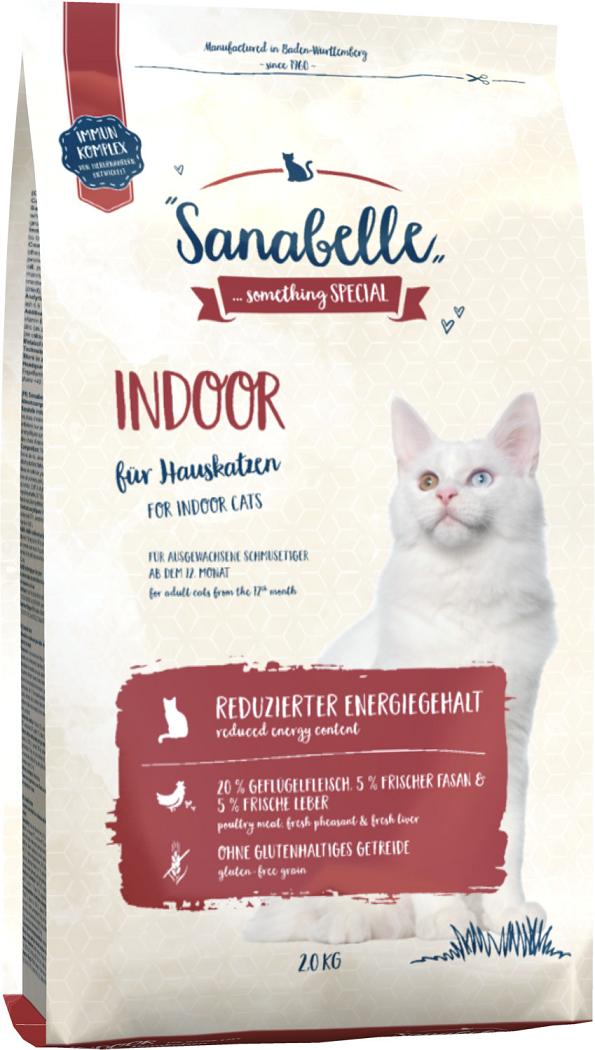Sanabelle Indoor КУРКА і ФАЗАН корм для домашніх котів 10 кг (83400010) Sanabelle Indoor КУРКА і ФАЗАН корм для домашніх котів 10 кг (83400010)